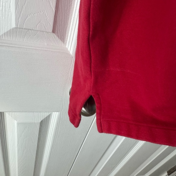 Coca Cola Red Polo Shirt with White Coke Bottle Logo on chest 100% Cotton XXL - Picture 2 of 5